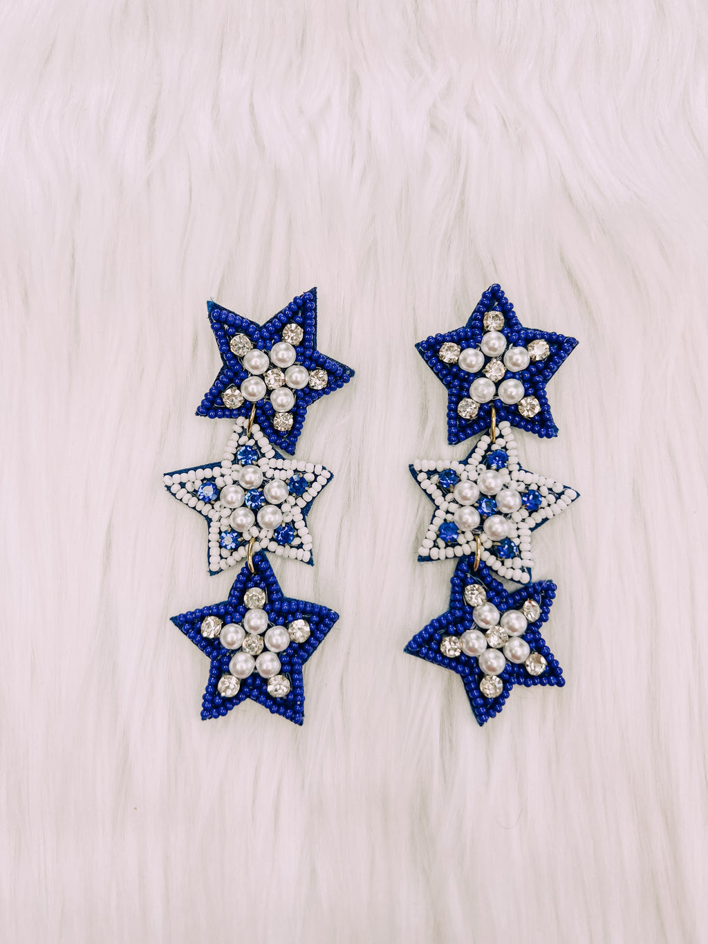 Star Drop Earrings